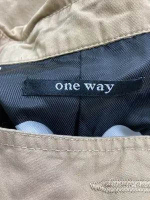 One Way/ワンウェイ/トレンチコート/ジャケット/アウター/ベージュ/S