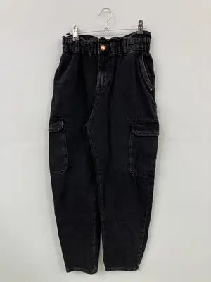 ZARA/ザラ/デニムパンツ/パンツ/ブラック/EUR36 USA4 MEX26