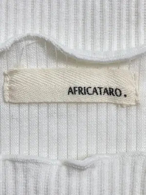 AFRICATARO./アフリカタロウ/Tシャツ/カットソー/トップス/ホワイト/F
