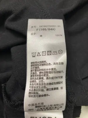 EMODA/エモダ/Tシャツ/カットソー/トップス/ブラック/F