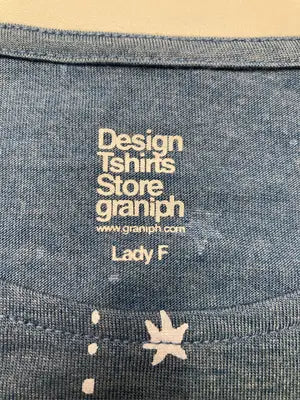 Design Tshirts Store graniph/デザインティーシャツストアーグラニフ/Tシャツ/カットソー/トップス/ブルー/F