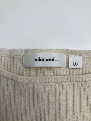 niko and .../ニコアンド/ニット/セーター/トップス/ベージュ/4