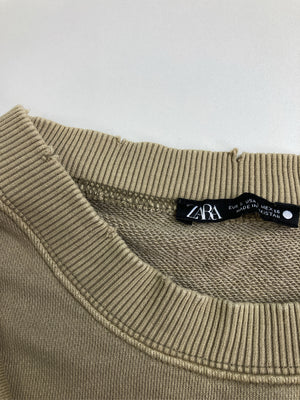 ZARA/ザラ/スウェット/トップス/ベージュ/EUR S/USA S/MEX 26