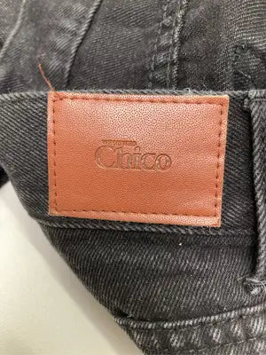 who's who chico/フーズフーチコ/デニムパンツ/パンツ/ブラック/M