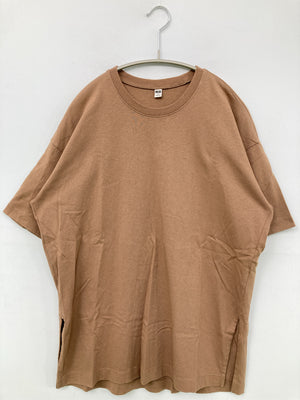UNIQLO/ユニクロ/Tシャツ/カットソー/トップス/ブラウン/S