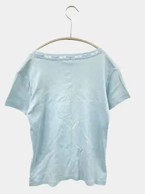 MCM/エムシーエム/Tシャツ/カットソー/トップス/スカイブルー/M
