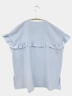 MICHEL KLEIN/ミッシェルクラン/シャツ/ブラウス/トップス/ブルー/38