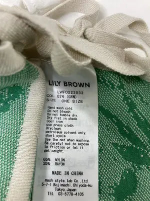 Lily brown/リリーブラウン/シャツワンピース/ワンピース/ドレス/アイボリー/one size