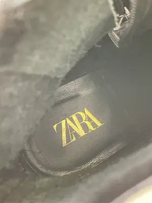 ZARA/ザラ/ブーツ/シューズ/ブラック/EUR 37