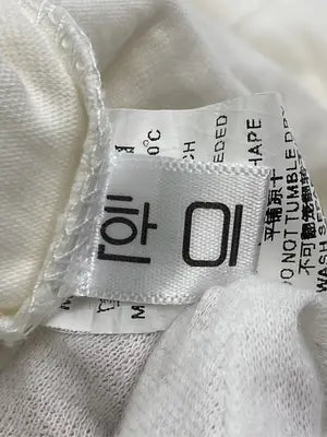 Tシャツ/カットソー/トップス/アイボリー/ONE-SIZE