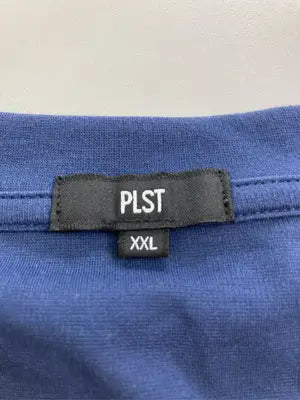 PLST/プラステ/Tシャツ/カットソー/トップス/ブルー/XXL