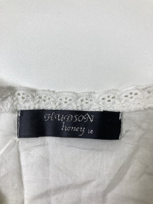 Hudson honey/ハドソンハニー/シャツ/ブラウス/トップス/ホワイト/M