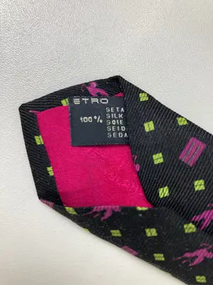 ETRO/エトロ/ネクタイ/ファッション雑貨/ブラック