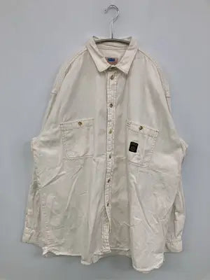 ROCKY/シャツ/ブラウス/トップス/アイボリー/XL