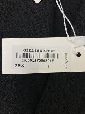 girly doll/ガーリードール/シャツ/ブラウス/トップス/ブラック/F