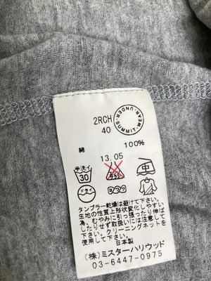 N.HOOLYWOOD/エヌハリウッド/Tシャツ/カットソー/トップス/グレー/40