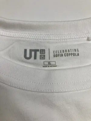 UNIQLO UT/ユニクロユーティー/Tシャツ/カットソー/トップス/ホワイト/XL