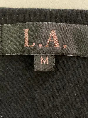L.A./Tシャツ/カットソー/トップス/ブラック/M