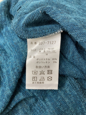 Pas De Deux/パドゥドゥ/Tシャツ/カットソー/トップス/ブルー/M