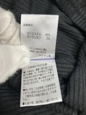 Ranan/ラナン/Tシャツ/カットソー/トップス/ブラック/L