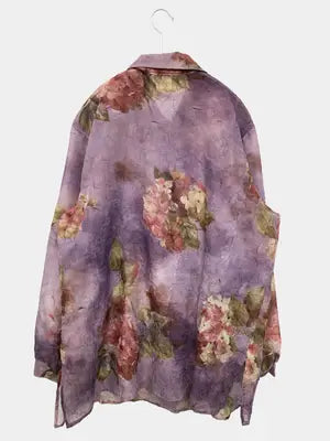 dressbarn/ドレスバーン/シャツ/ブラウス/トップス/パープル/3X