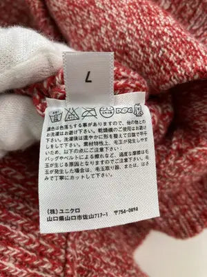 UNIQLO/ユニクロ/カーディガン/ボレロ/トップス/レッド/4XL