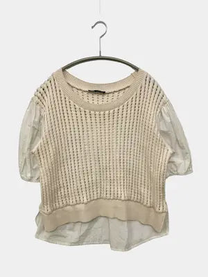 ZARA/ザラ/ニット/セーター/トップス/アイボリー/S