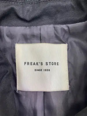 FREAK'S STORE/フリークスストア/ステンカラーコート/ジャケット/アウター/ブラック/F