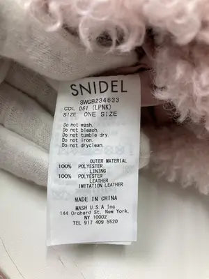 SNIDEL/スナイデル/ショルダーバッグ/バッグ/ピンク/ONE SIZE