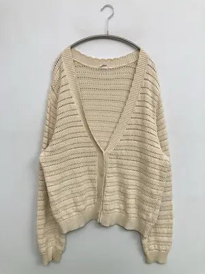 GAP/ギャップ/カーディガン/ボレロ/トップス/アイボリー/XL