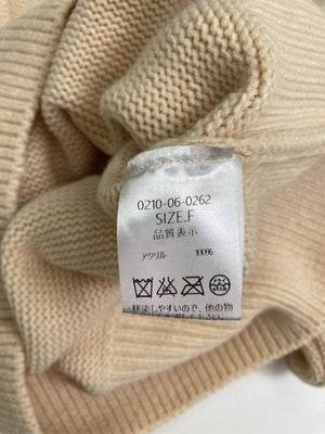 by muni:r/バイムニール/ニット/セーター/トップス/オレンジ/F