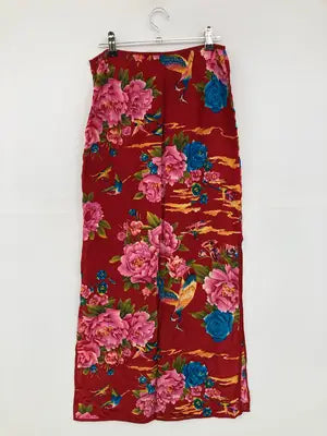 BETSEY JOHNSON/ロングスカート/スカート/レッド/S