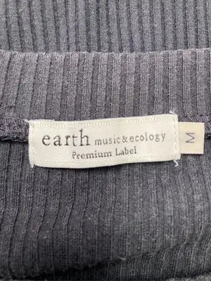 earth music&ecology/アースミュージックアンドエコロジー/Tシャツ/カットソー/トップス/ブラック/M
