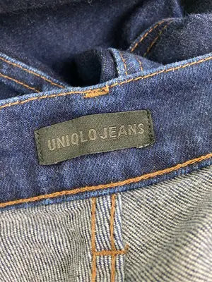 UNIQLO JEANS/ユニクロジーンズ/デニムパンツ/パンツ/ネイビー/23(58.5cm)