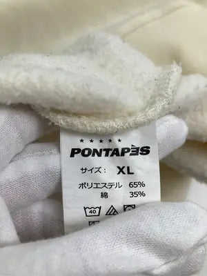 PONTAPES/スウェット/トップス/アイボリー/XL