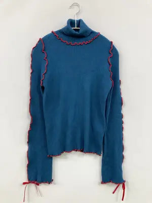 kutir/クティール/ニット/セーター/トップス/ブルー/F