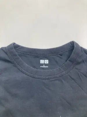 UNIQLO/ユニクロ/Tシャツ/カットソー/トップス/ブラック/L