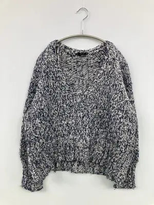ZARA/ザラ/ニット/セーター/トップス/ネイビー/EUR M/USA M/MEX 28
