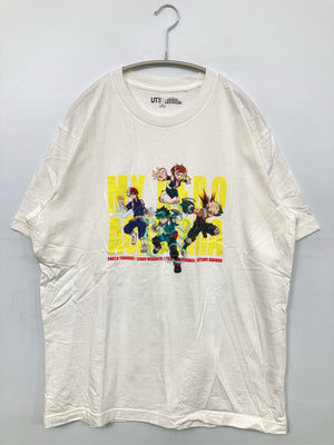 UNIQLO/ユニクロ/Tシャツ/カットソー/トップス/ホワイト/XL