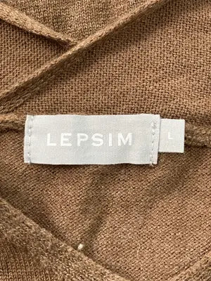 LEPSIM/レプシィム/ニット/セーター/トップス/ブラウン/L