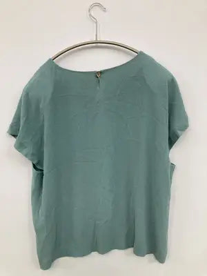 BUNRAKUZA/Tシャツ/カットソー/トップス/ライトグリーン/13AR    バスト88   ヒップ97   身長160
