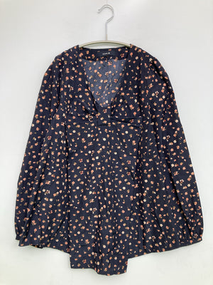 mystic/ミスティック/シャツ/ブラウス/トップス/ネイビー