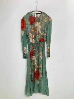 ZARA WOMAN/ザラウーマン/ワンピース/ワンピース/ドレス/グリーン/EUR XS