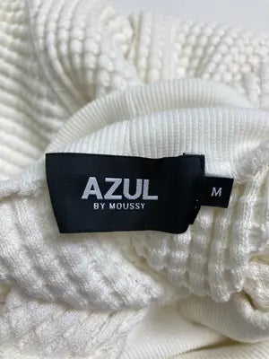 AZUL by MOUSSY/アズールバイマウジー/ニット/セーター/トップス/ホワイト/M