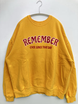 REMEMBER?/スウェット/トップス/イエロー