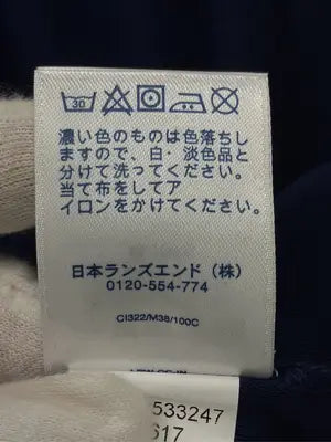 LANDS' END/ランズエンド/Tシャツ/カットソー/トップス/ネイビー/M