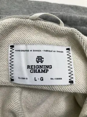 REIGNING CHAMP/パーカー/トップス/グレー/L
