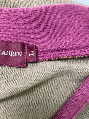 CHAPS RALPH LAUREN/チャップスラルフローレン/Tシャツ/カットソー/トップス/ブラウン/L