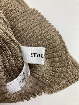 STYLEMIXER/スタイルミキサー/ニット/セーター/トップス/ブラウン/FREE