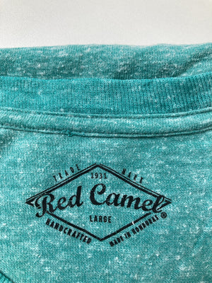 Red Camel/Tシャツ/カットソー/トップス/ブルー/LARGE
